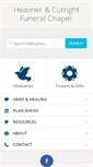 Mobile Screenshot of heavnerandcutright.com